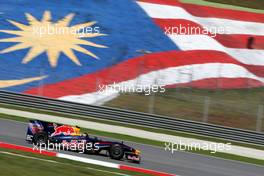 03.04.2009 Kuala Lumpur, Malaysia,  Sebastian Vettel (GER), Red Bull Racing, RB5 - Formula 1 World Championship, Rd 2, Malaysian Grand Prix, Friday Practice