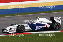 03.04.2009 Kuala Lumpur, Malaysia,  Nick Heidfeld (GER), BMW Sauber F1 Team  - Formula 1 World Championship, Rd 2, Malaysian Grand Prix, Friday Practice