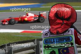 03.04.2009 Kuala Lumpur, Malaysia,  Kimi Raikkonen (FIN), Räikkönen, Scuderia Ferrari  - Formula 1 World Championship, Rd 2, Malaysian Grand Prix, Friday Practice