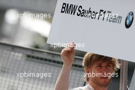 03.04.2009 Kuala Lumpur, Malaysia,  Nick Heidfeld (GER), BMW Sauber F1 Team - Formula 1 World Championship, Rd 2, Malaysian Grand Prix, Friday Practice