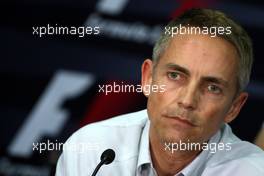 03.04.2009 Kuala Lumpur, Malaysia,  Martin Whitmarsh (GBR), McLaren, Chief Executive Officer - Formula 1 World Championship, Rd 2, Malaysian Grand Prix, Friday Press Conference