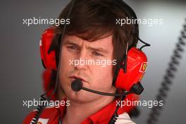 03.04.2009 Kuala Lumpur, Malaysia,  Rob Smedley, (GBR), Scuderia Ferrari, Track Engineer of Felipe Massa (BRA) - Formula 1 World Championship, Rd 2, Malaysian Grand Prix, Friday Practice