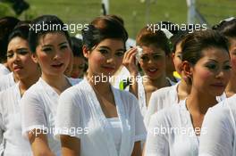 05.04.2009 Kuala Lumpur, Malaysia,  Grid girl - Formula 1 World Championship, Rd 2, Malaysian Grand Prix, Sunday Grid Girl