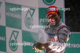 05.04.2009 Kuala Lumpur, Malaysia,  Timo Glock (GER), Toyota F1 Team  - Formula 1 World Championship, Rd 2, Malaysian Grand Prix, Sunday Podium