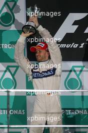 05.04.2009 Kuala Lumpur, Malaysia,  Nick Heidfeld (GER), BMW Sauber F1 Team  - Formula 1 World Championship, Rd 2, Malaysian Grand Prix, Sunday Podium