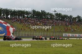 05.04.2009 Kuala Lumpur, Malaysia,  Start - Formula 1 World Championship, Rd 2, Malaysian Grand Prix, Sunday Race