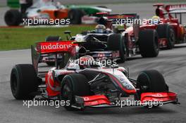 05.04.2009 Kuala Lumpur, Malaysia,  Heikki Kovalainen (FIN), McLaren Mercedes, MP4-24 - Formula 1 World Championship, Rd 2, Malaysian Grand Prix, Sunday Race