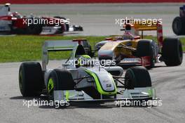 05.04.2009 Kuala Lumpur, Malaysia,  Jenson Button (GBR), Brawn GP, BGP001, BGP 001- Formula 1 World Championship, Rd 2, Malaysian Grand Prix, Sunday Race