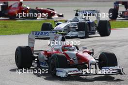 05.04.2009 Kuala Lumpur, Malaysia,  Timo Glock (GER), Toyota F1 Team, TF109 - Formula 1 World Championship, Rd 2, Malaysian Grand Prix, Sunday Race