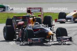 05.04.2009 Kuala Lumpur, Malaysia,  Sebastian Vettel (GER), Red Bull Racing, RB5 - Formula 1 World Championship, Rd 2, Malaysian Grand Prix, Sunday Race