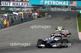 05.04.2009 Kuala Lumpur, Malaysia,  Nico Rosberg (GER), Williams F1 Team - Formula 1 World Championship, Rd 2, Malaysian Grand Prix, Sunday Race