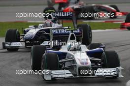 05.04.2009 Kuala Lumpur, Malaysia,  Nick Heidfeld (GER), BMW Sauber F1 Team, F1.09 - Formula 1 World Championship, Rd 2, Malaysian Grand Prix, Sunday Race