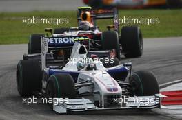 05.04.2009 Kuala Lumpur, Malaysia,  Nick Heidfeld (GER), BMW Sauber F1 Team, F1.09 - Formula 1 World Championship, Rd 2, Malaysian Grand Prix, Sunday Race