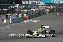 05.04.2009 Kuala Lumpur, Malaysia,  Jenson Button (GBR), Brawn GP - Formula 1 World Championship, Rd 2, Malaysian Grand Prix, Sunday Race