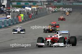 05.04.2009 Kuala Lumpur, Malaysia,  Timo Glock (GER), Toyota F1 Team - Formula 1 World Championship, Rd 2, Malaysian Grand Prix, Sunday Race