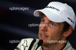 04.04.2009 Kuala Lumpur, Malaysia,  Jenson Button (GBR), Brawn GP - Formula 1 World Championship, Rd 2, Malaysian Grand Prix, Saturday Press Conference