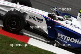 04.04.2009 Kuala Lumpur, Malaysia,  Nick Heidfeld (GER), BMW Sauber F1 Team - Formula 1 World Championship, Rd 2, Malaysian Grand Prix, Saturday Qualifying