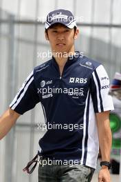 04.04.2009 Kuala Lumpur, Malaysia,  Kazuki Nakajima (JPN), Williams F1 Team - Formula 1 World Championship, Rd 2, Malaysian Grand Prix, Saturday