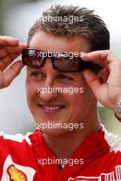 04.04.2009 Kuala Lumpur, Malaysia,  Michael Schumacher (GER), Scuderia Ferrari - Formula 1 World Championship, Rd 2, Malaysian Grand Prix, Saturday