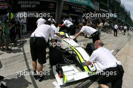 04.04.2009 Kuala Lumpur, Malaysia,  Jenson Button (GBR), Brawn GP  - Formula 1 World Championship, Rd 2, Malaysian Grand Prix, Saturday Practice