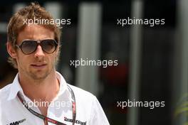 04.04.2009 Kuala Lumpur, Malaysia,  Jenson Button (GBR), Brawn GP - Formula 1 World Championship, Rd 2, Malaysian Grand Prix, Saturday