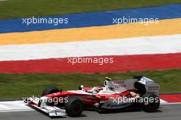 04.04.2009 Kuala Lumpur, Malaysia,  Timo Glock (GER), Toyota F1 Team, TF109 - Formula 1 World Championship, Rd 2, Malaysian Grand Prix, Saturday Qualifying