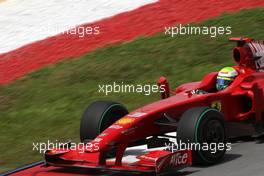 04.04.2009 Kuala Lumpur, Malaysia,  Felipe Massa (BRA), Scuderia Ferrari, F60 - Formula 1 World Championship, Rd 2, Malaysian Grand Prix, Saturday Practice