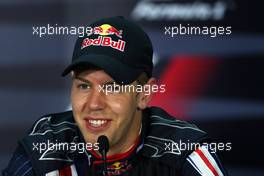 04.04.2009 Kuala Lumpur, Malaysia,  Sebastian Vettel (GER), Red Bull Racing - Formula 1 World Championship, Rd 2, Malaysian Grand Prix, Saturday Press Conference