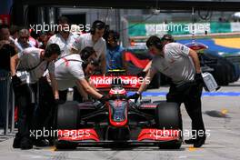 04.04.2009 Kuala Lumpur, Malaysia,  Heikki Kovalainen (FIN), McLaren Mercedes  - Formula 1 World Championship, Rd 2, Malaysian Grand Prix, Saturday Practice