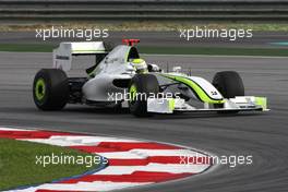 04.04.2009 Kuala Lumpur, Malaysia,  Jenson Button (GBR), Brawn GP  - Formula 1 World Championship, Rd 2, Malaysian Grand Prix, Saturday Qualifying