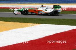 04.04.2009 Kuala Lumpur, Malaysia,  Giancarlo Fisichella (ITA), Force India F1 Team - Formula 1 World Championship, Rd 2, Malaysian Grand Prix, Saturday Practice