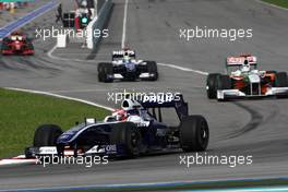 04.04.2009 Kuala Lumpur, Malaysia,  Kazuki Nakajima (JPN), Williams F1 Team  - Formula 1 World Championship, Rd 2, Malaysian Grand Prix, Saturday Qualifying