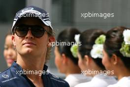 05.04.2009 Kuala Lumpur, Malaysia,  Nico Rosberg (GER), Williams F1 Team  - Formula 1 World Championship, Rd 2, Malaysian Grand Prix, Sunday