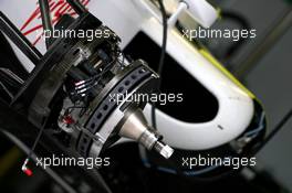 02.04.2009 Kuala Lumpur, Malaysia,  Brawn GP brake system detail - Formula 1 World Championship, Rd 2, Malaysian Grand Prix, Thursday