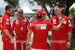 02.04.2009 Kuala Lumpur, Malaysia,  Felipe Massa (BRA), Scuderia Ferrari  - Formula 1 World Championship, Rd 2, Malaysian Grand Prix, Thursday