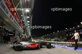 25.09.2009 Singapore, Singapore,  Lewis Hamilton (GBR), McLaren Mercedes  - Formula 1 World Championship, Rd 14, Singapore Grand Prix, Friday Practice