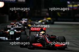 27.09.2009 Singapore, Singapore,  Lewis Hamilton (GBR), McLaren Mercedes  - Formula 1 World Championship, Rd 14, Singapore Grand Prix, Sunday Race