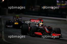 27.09.2009 Singapore, Singapore,  Lewis Hamilton (GBR), McLaren Mercedes  - Formula 1 World Championship, Rd 14, Singapore Grand Prix, Sunday Race