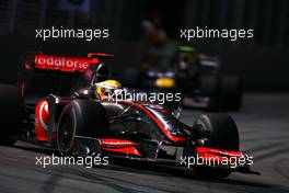 27.09.2009 Singapore, Singapore,  Lewis Hamilton (GBR), McLaren Mercedes  - Formula 1 World Championship, Rd 14, Singapore Grand Prix, Sunday Race