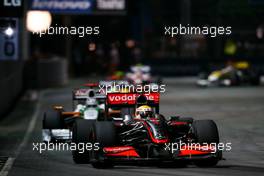 27.09.2009 Singapore, Singapore,  Lewis Hamilton (GBR), McLaren Mercedes  - Formula 1 World Championship, Rd 14, Singapore Grand Prix, Sunday Race