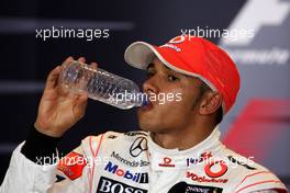 27.09.2009 Singapore, Singapore,  Lewis Hamilton (GBR), McLaren Mercedes - Formula 1 World Championship, Rd 14, Singapore Grand Prix, Sunday Press Conference