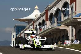 05.06.2009 Istanbul, Turkey,  Rubens Barrichello (BRA), Brawn GP  - Formula 1 World Championship, Rd 7, Turkish Grand Prix, Friday Practice