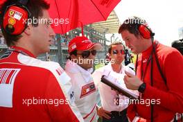 07.06.2009 Istanbul, Turkey,  Felipe Massa (BRA), Scuderia Ferrari - Formula 1 World Championship, Rd 7, Turkish Grand Prix, Sunday Pre-Race Grid
