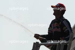 07.06.2009 Istanbul, Turkey,  Mark Webber (AUS), Red Bull Racing - Formula 1 World Championship, Rd 7, Turkish Grand Prix, Sunday Podium