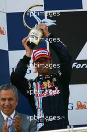 07.06.2009 Istanbul, Turkey,  2nd Mark Webber (AUS), Red Bull Racing - Formula 1 World Championship, Rd 7, Turkish Grand Prix, Sunday Podium