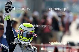 07.06.2009 Istanbul, Turkey,  Jenson Button (GBR), Brawn GP - Formula 1 World Championship, Rd 7, Turkish Grand Prix, Sunday Podium