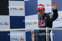 07.06.2009 Istanbul, Turkey,  3rd place Sebastian Vettel (GER), Red Bull Racing - Formula 1 World Championship, Rd 7, Turkish Grand Prix, Sunday Podium