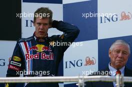 07.06.2009 Istanbul, Turkey,  3rd place Sebastian Vettel (GER), Red Bull Racing - Formula 1 World Championship, Rd 7, Turkish Grand Prix, Sunday Podium