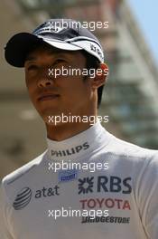 06.06.2009 Istanbul, Turkey,  Kazuki Nakajima (JPN), Williams F1 Team - Formula 1 World Championship, Rd 7, Turkish Grand Prix, Saturday Practice