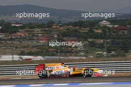 06.06.2009 Istanbul, Turkey,  Fernando Alonso (ESP), Renault F1 Team - Formula 1 World Championship, Rd 7, Turkish Grand Prix, Saturday Practice